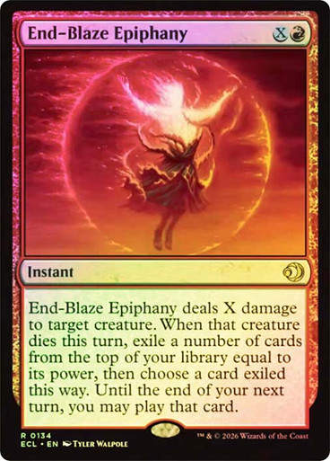 End-Blaze Epiphany (ECL) (134) / Foil