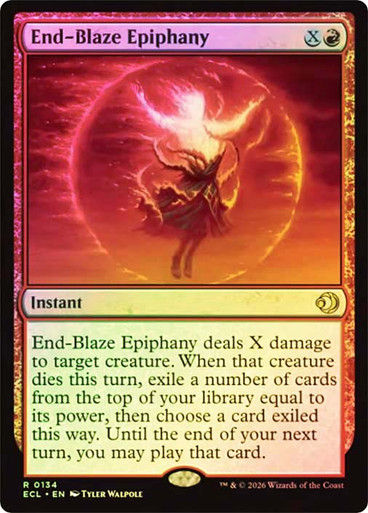 End-Blaze Epiphany (ECL) (134) / Foil