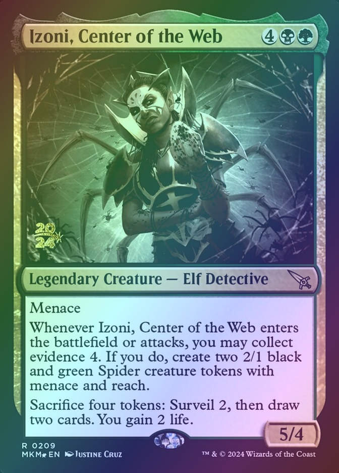Izoni, Center of the Web (PMKM) (209s) / Foil