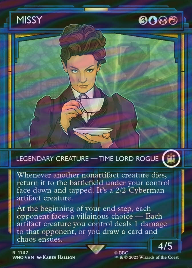 Missy (WHO) (1137) / Borderless / Showcase / Surge Foil