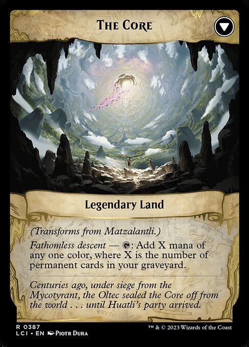 Matzalantli, the Great Door // The Core (lci) / Extended Art — cara 2 de 2