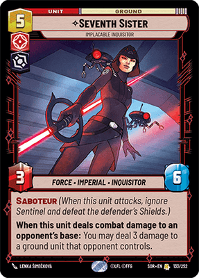 Seventh Sister - Implacable Inquisitor (SOR_#133/252)