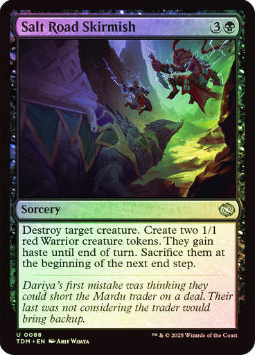 Salt Road Skirmish (TDM) (88) / Foil