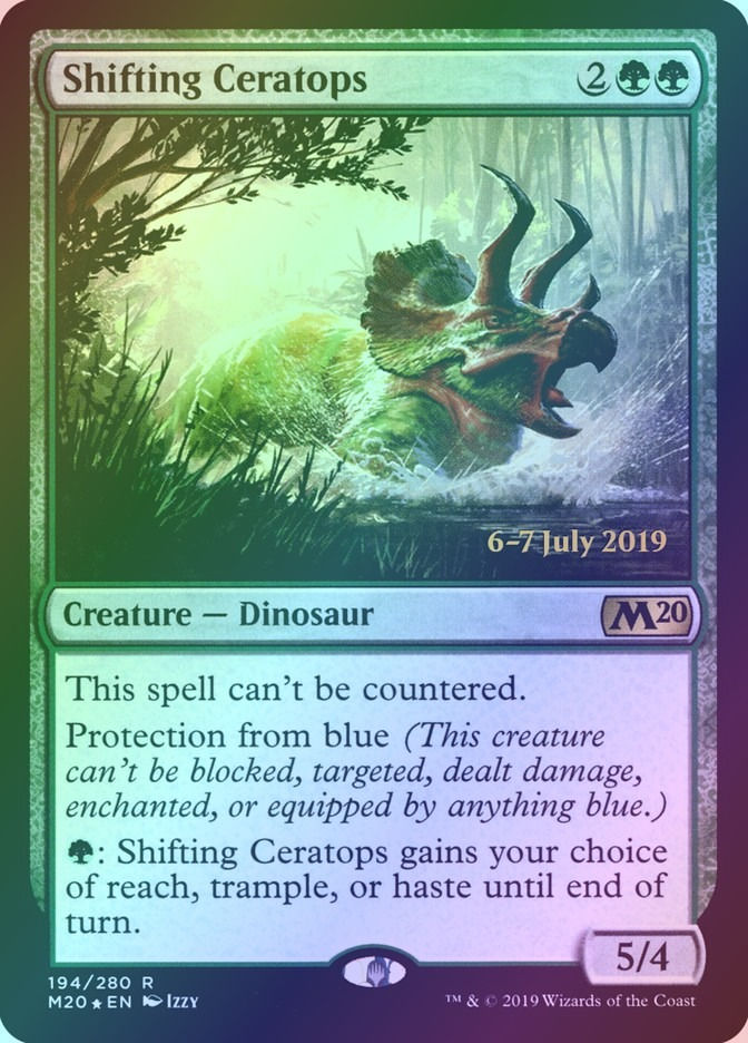 Shifting Ceratops (PM20) (194s) / Foil