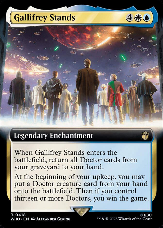 Gallifrey Stands (WHO) (418) / Extended Art