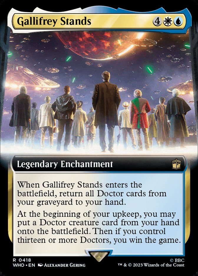 Gallifrey Stands (WHO) (418) / Extended Art