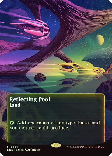Reflecting Pool (EOS) (81) / Borderless / Foil