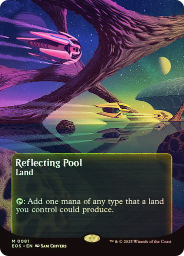Reflecting Pool (EOS) (81) / Borderless / Foil