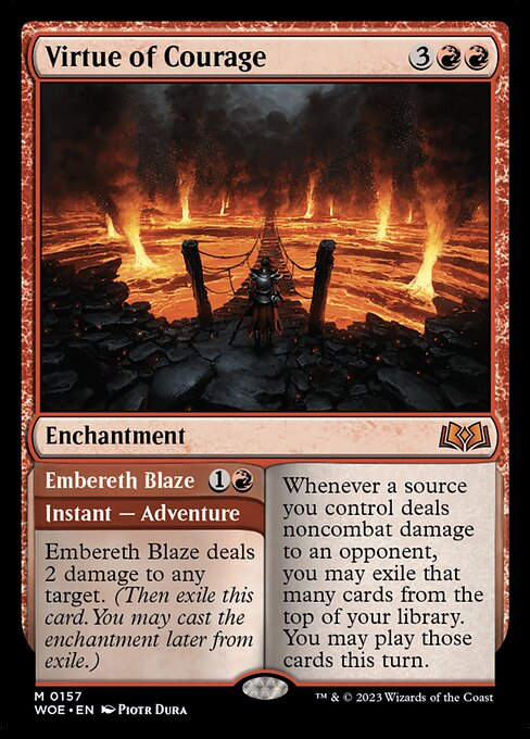 Virtue of Courage // Embereth Blaze (woe)