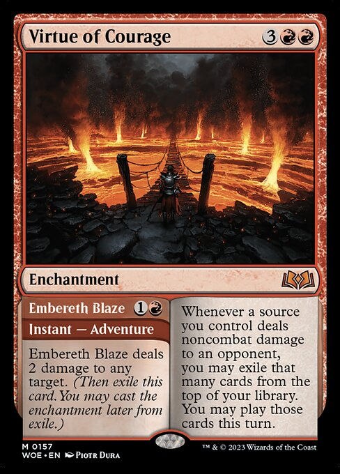 Virtue of Courage // Embereth Blaze (woe)
