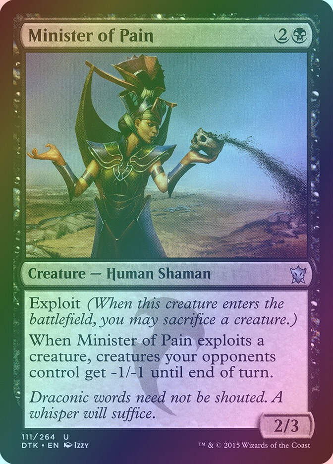 Minister of Pain (DTK) (111) / Foil