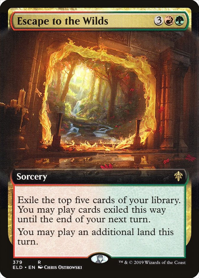 Escape to the Wilds (ELD) (379) / Extended Art