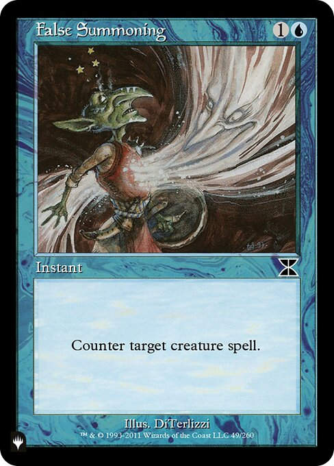 False Summoning (PLST) (ME4-49)