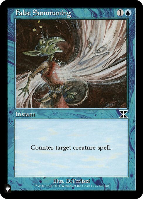 False Summoning (PLST) (ME4-49)