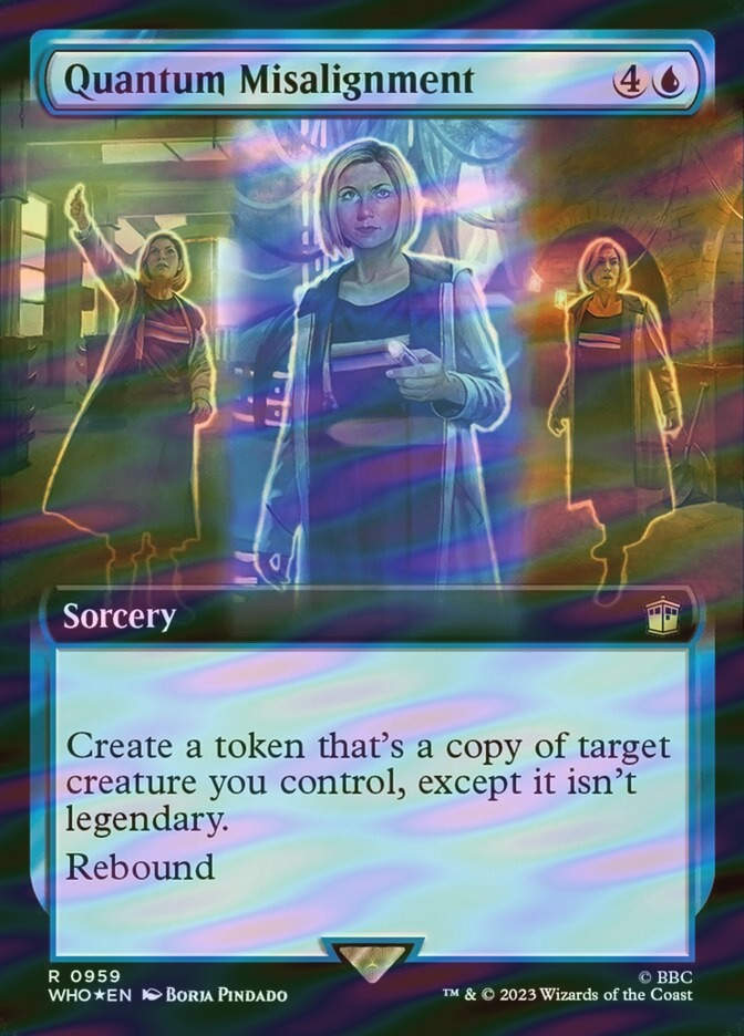 Quantum Misalignment (WHO) (959) / Extended Art / Surge Foil