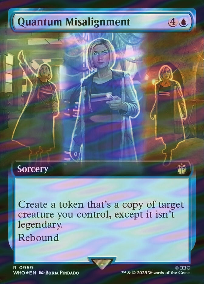 Quantum Misalignment (WHO) (959) / Extended Art / Surge Foil