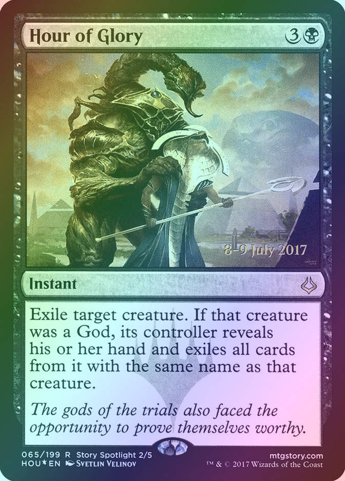 Hour of Glory (PHOU) (65s) / Foil