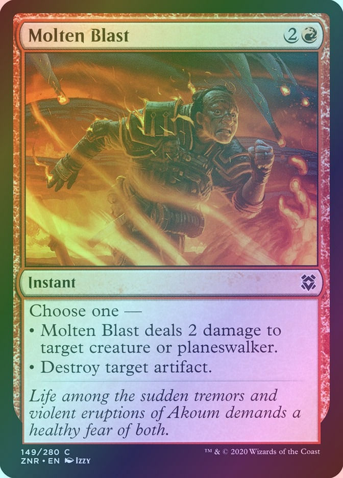 Molten Blast (ZNR) (149) / Foil