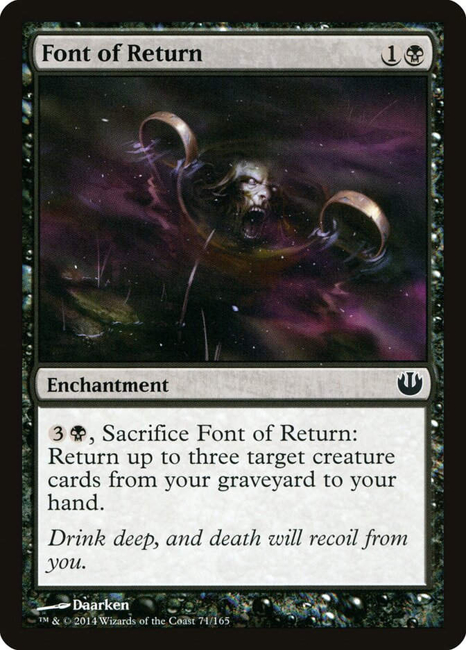 Font of Return (JOU) (71)