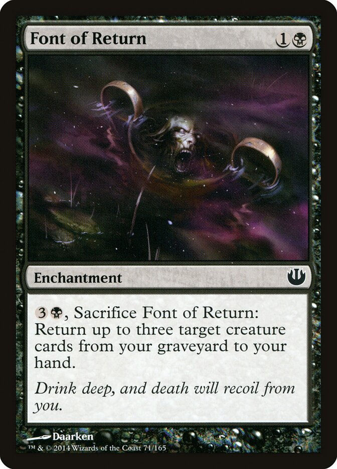 Font of Return (JOU) (71)