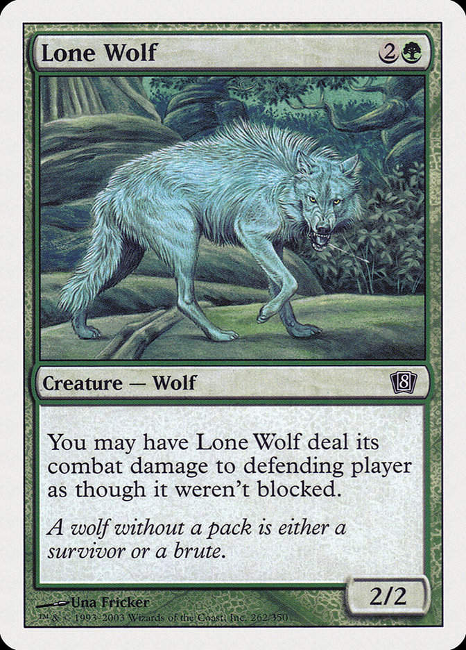 Lone Wolf (8ED) (262)
