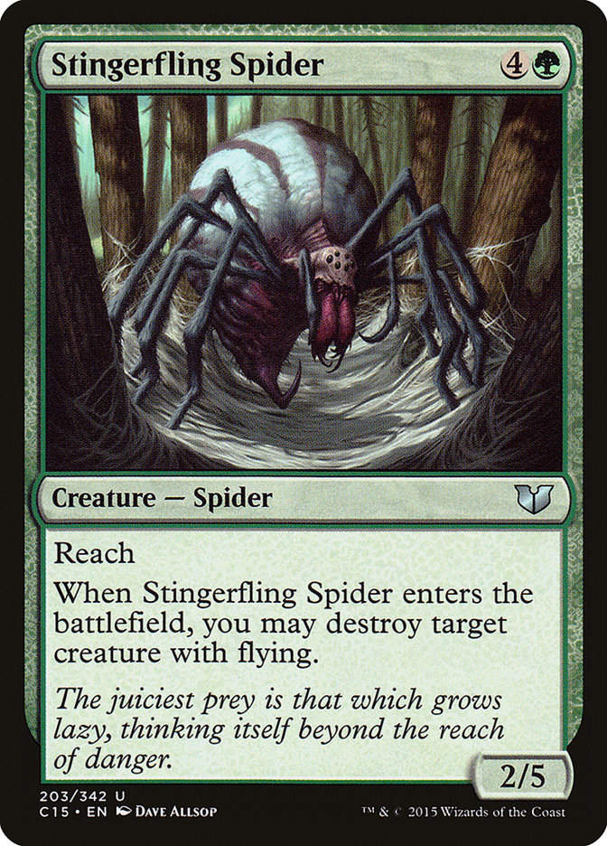 Stingerfling Spider (c15)