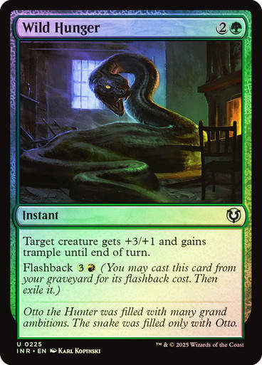 Wild Hunger (INR) (225) / Foil