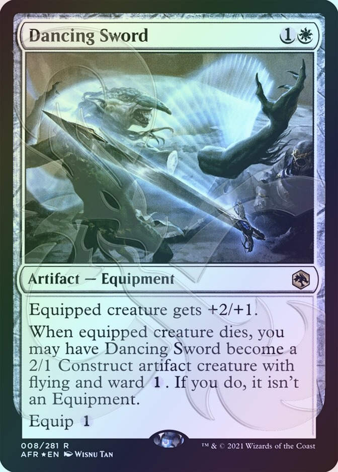 Dancing Sword (PAFR) (8a) / Embossed Foil