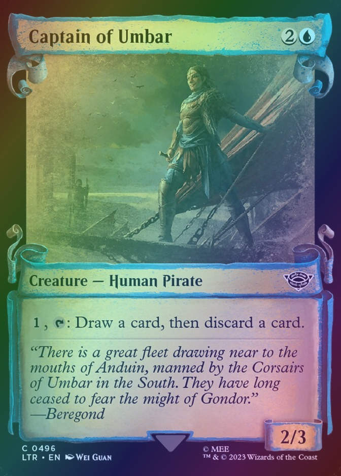 Captain of Umbar (LTR) (496) / Showcase / Foil