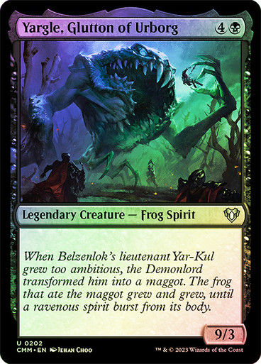 Yargle, Glutton of Urborg (cmm) / Foil