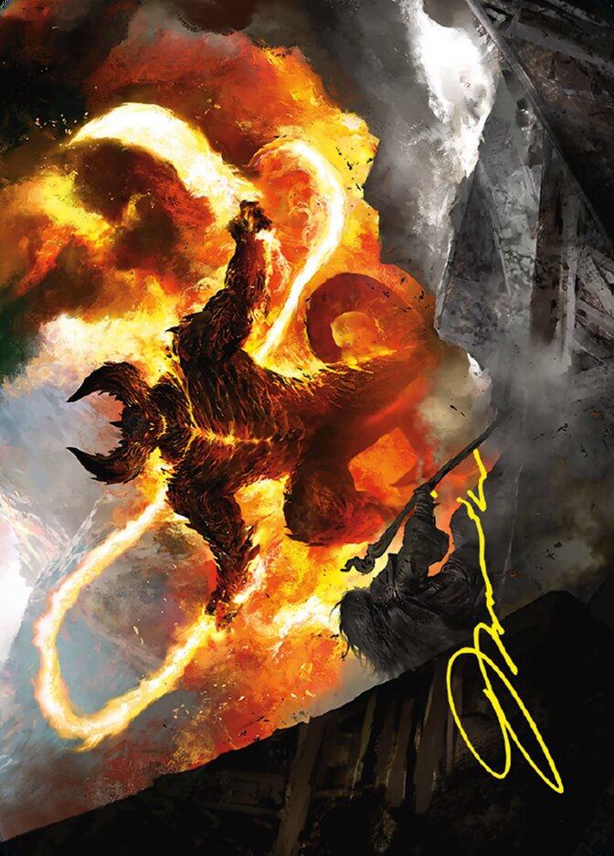 The Balrog, Flame of Udûn (ALTR) (36) / Firma Dorada