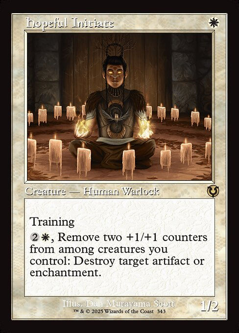 Hopeful Initiate (INR) (343) / Retro Frame