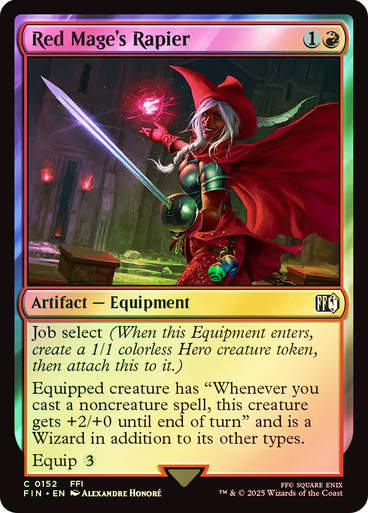 Red Mage's Rapier (FIN) (152) / Foil