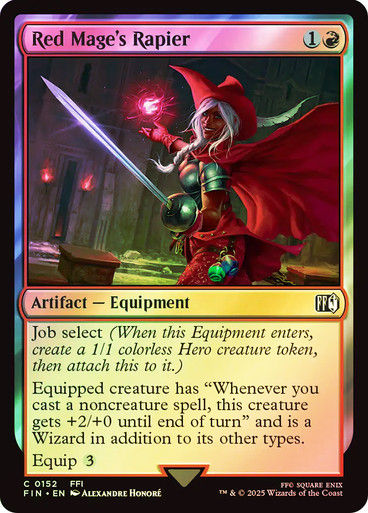 Red Mage's Rapier (FIN) (152) / Foil