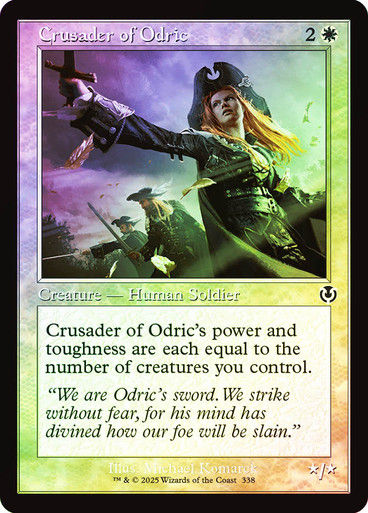 Crusader of Odric (INR) (338) / Foil Retro
