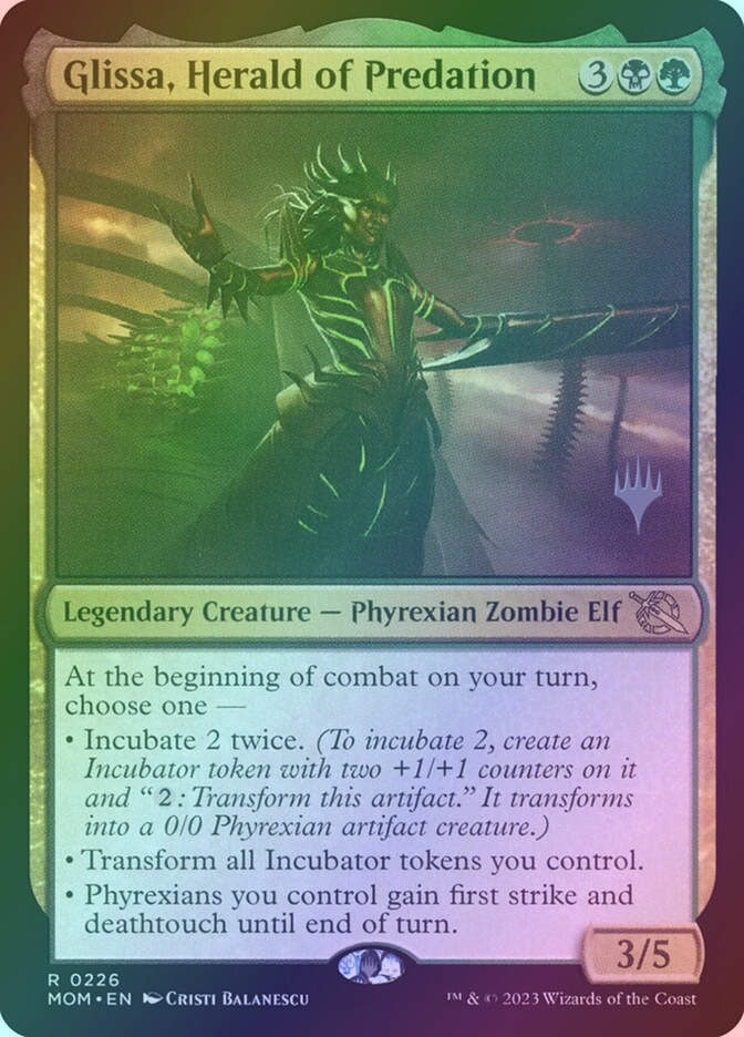 Glissa, Herald of Predation (PMOM) (226p) / Foil