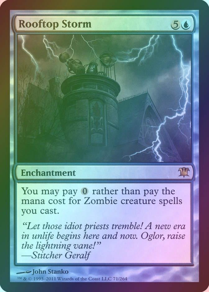 Rooftop Storm (ISD) (71) / Foil