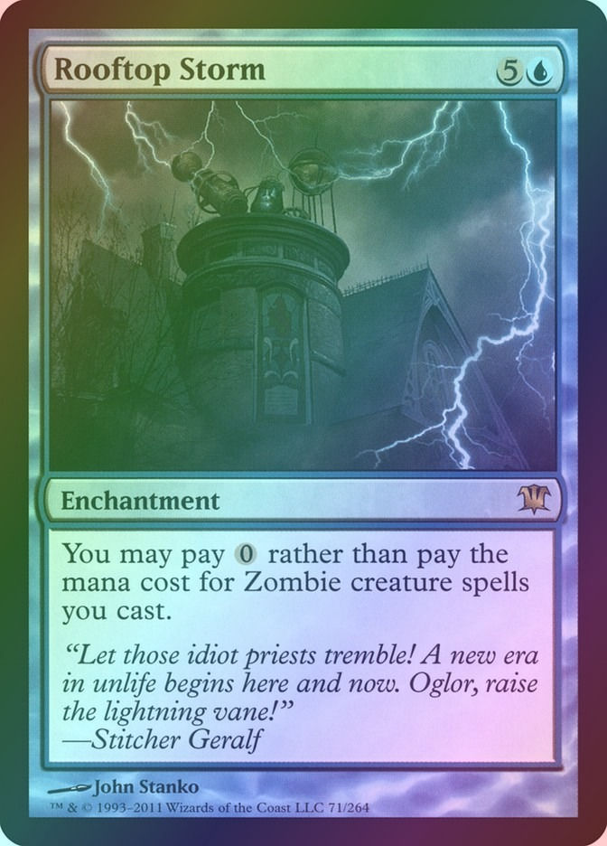 Rooftop Storm (ISD) (71) / Foil