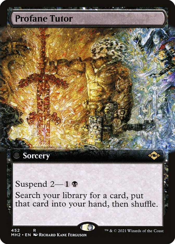 Profane Tutor (MH2) (452) / Extended Art