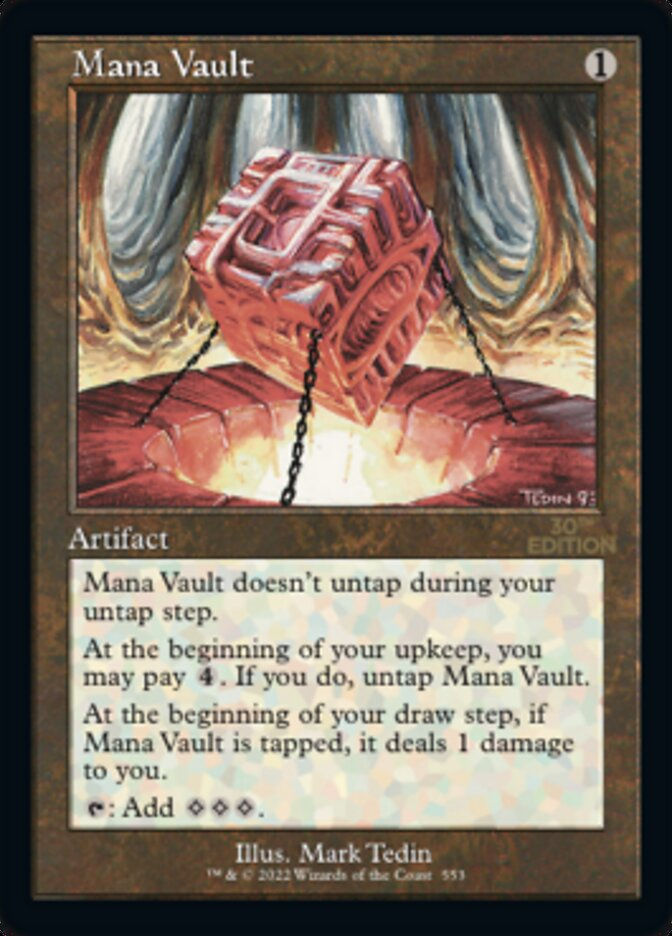 Mana Vault (30a) / Retro Frame