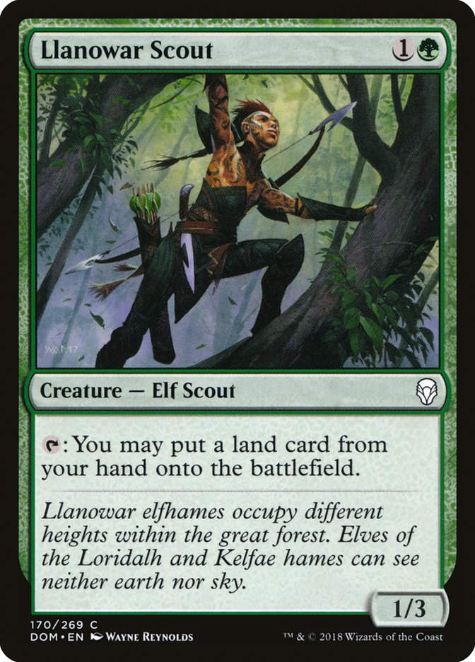 Llanowar Scout (DOM) (170)