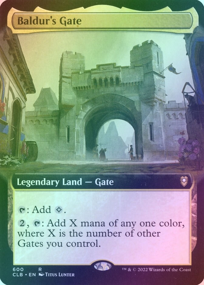 Baldur's Gate (CLB) (600) / Extended Art / Foil