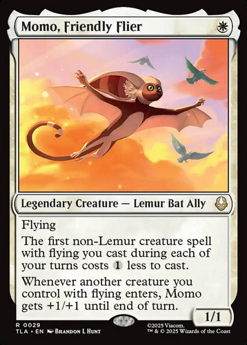 Momo, Friendly Flier (TLA) (29) | MTG Wolf México