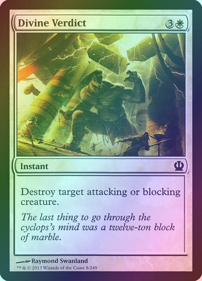 Divine Verdict (THS) (8) / Foil