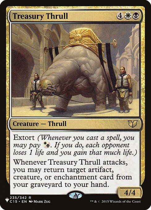 Treasury Thrull (PLST) (C15-235)