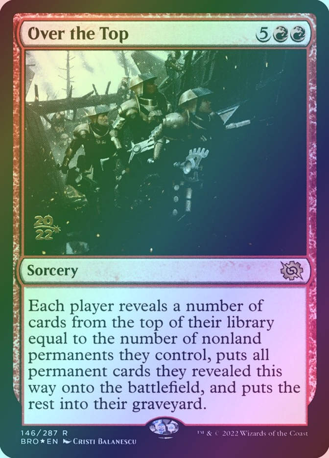 Over the Top (PBRO) (146s) / Foil