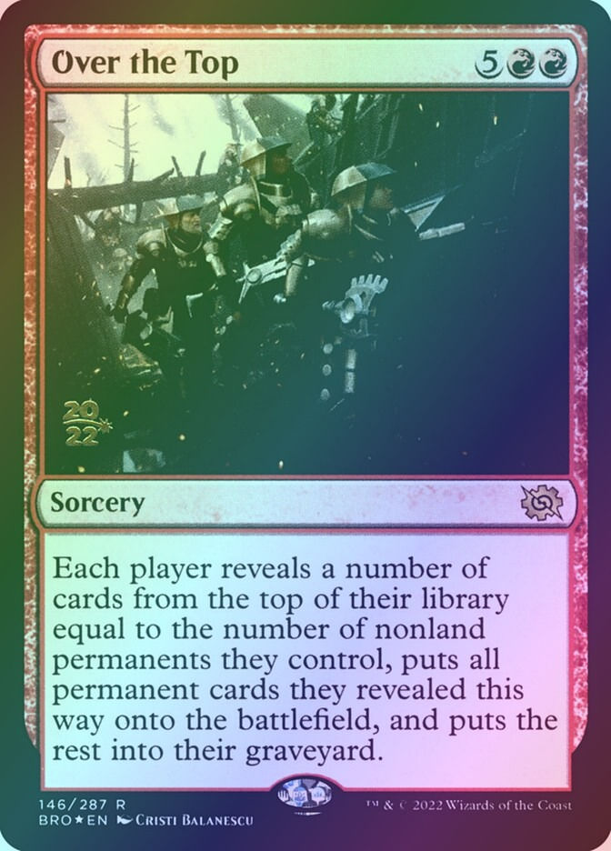 Over the Top (PBRO) (146s) / Foil