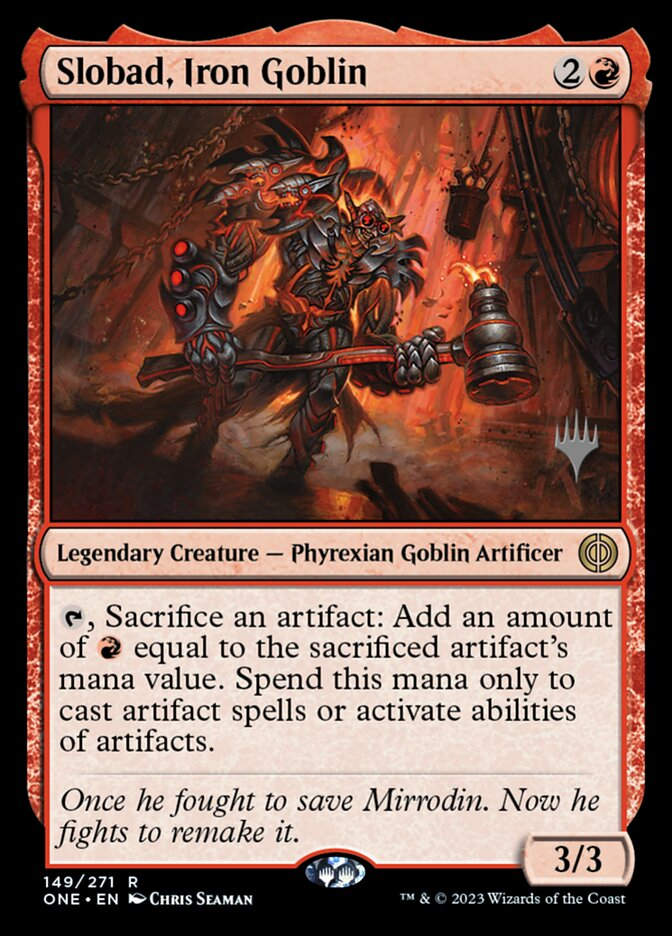 Slobad, Iron Goblin (PONE) (149p)