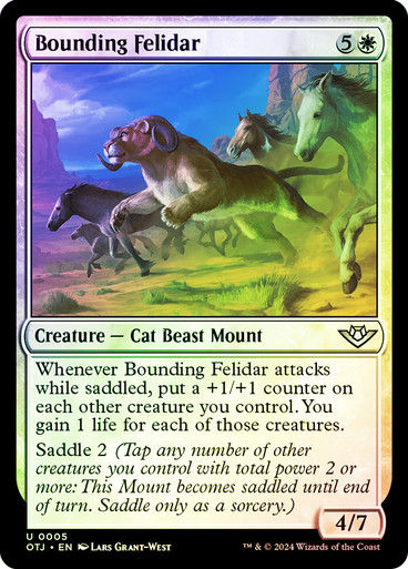 Bounding Felidar (otj) (5) / Foil