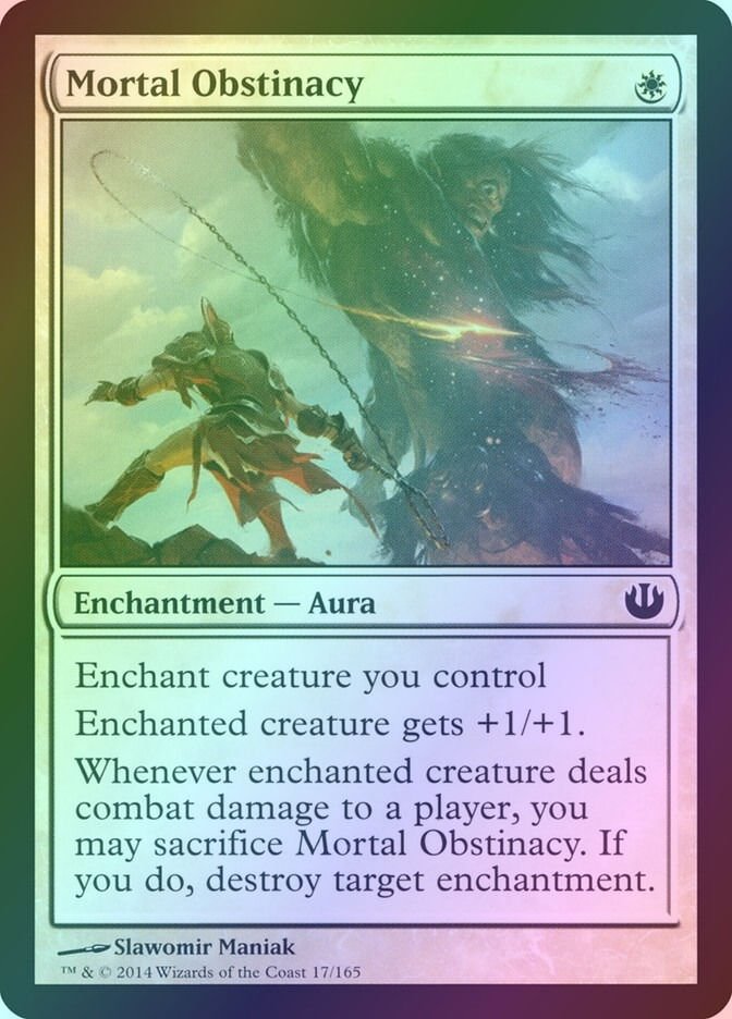 Mortal Obstinacy (JOU) (17) / Foil